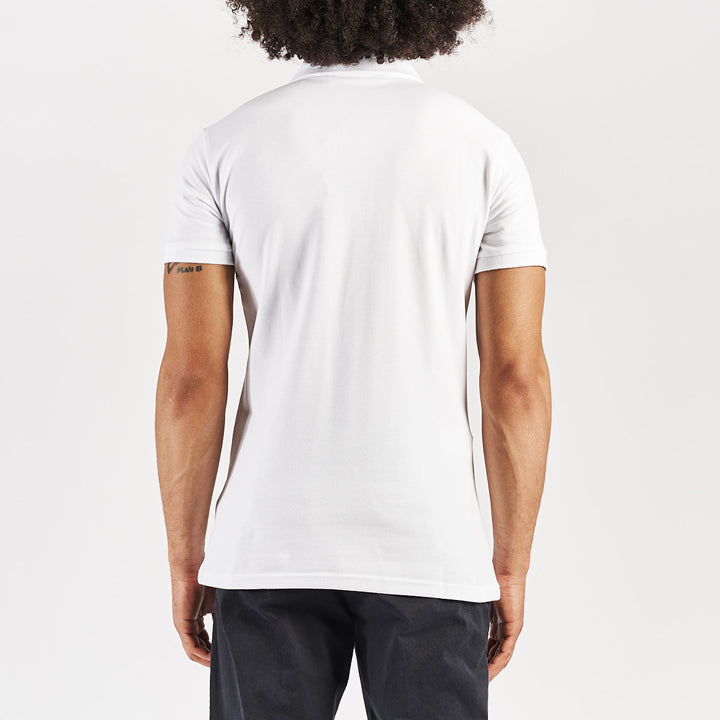 Polo Ned Robe di Kappa Blanc Homme - Image 3