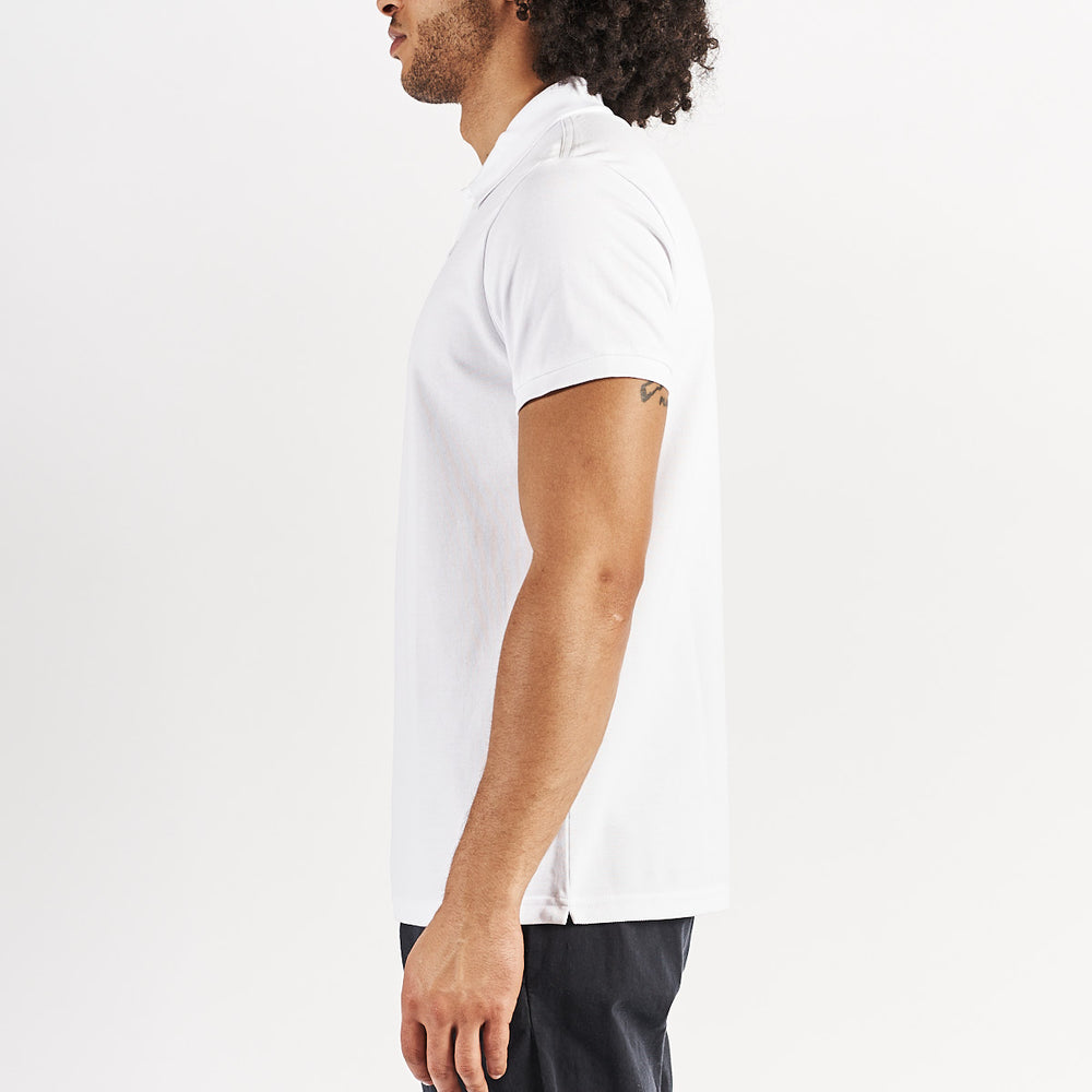 Polo William Robe di Kappa Blanc Homme - Image 2