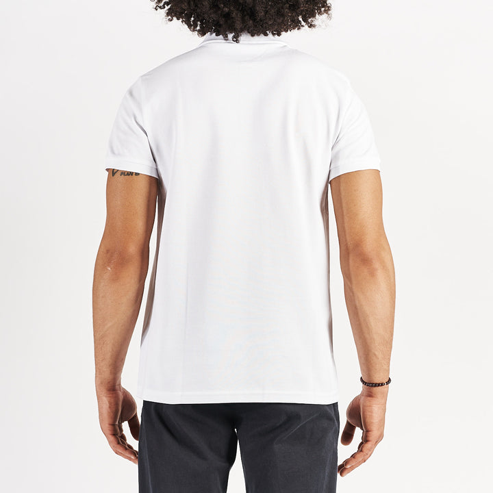 Polo William Robe di Kappa Blanc Homme - Image 3