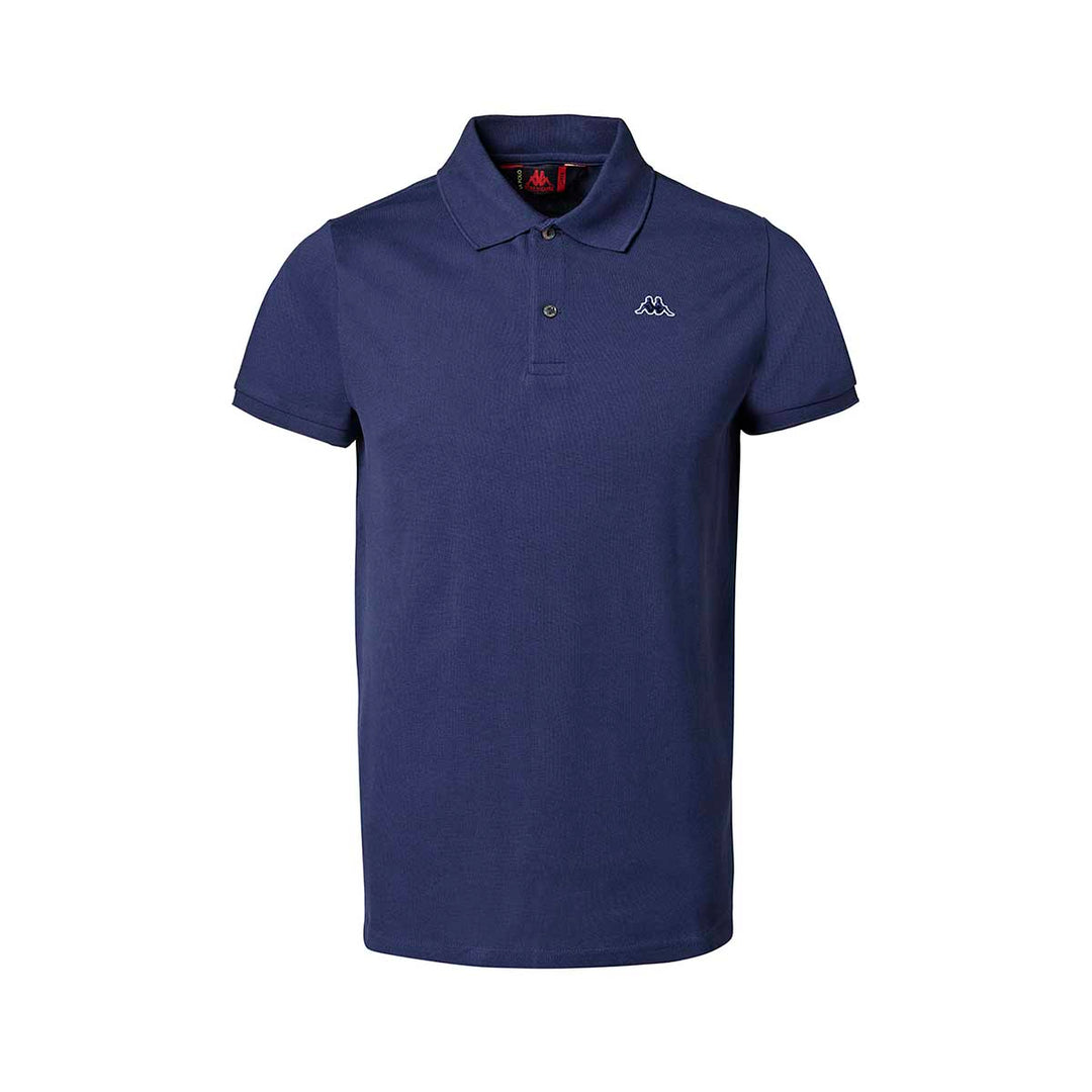 Polo William Robe di Kappa Bleu Unisexe