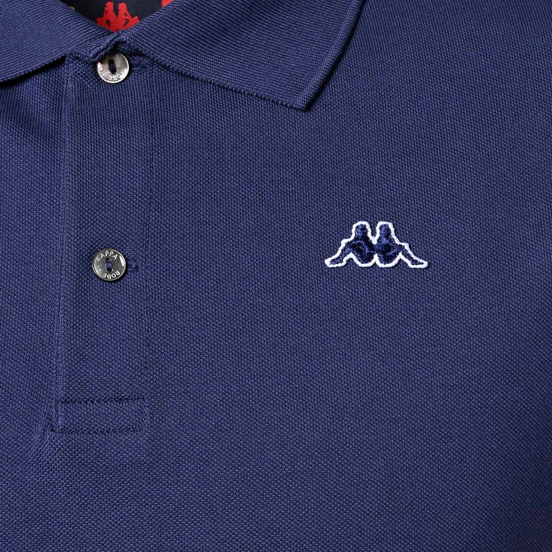 Polo William Robe di Kappa Bleu Unisexe