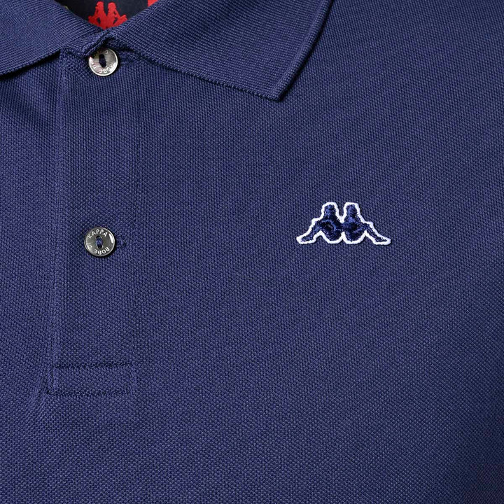 Polo William Robe di Kappa Bleu Unisexe