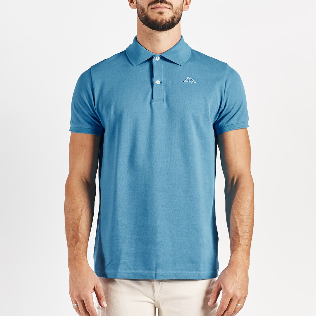 Polo William Robe di Kappa Bleu Homme - Image 1