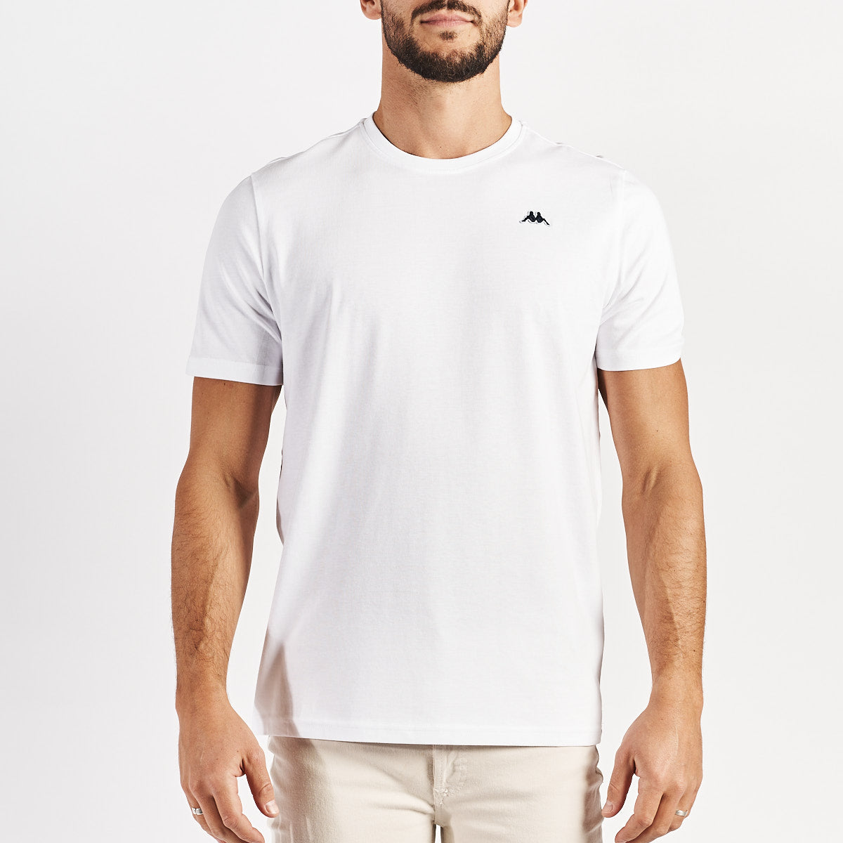 T-shirt Luc Robe di Kappa Blanc Homme - Image 1
