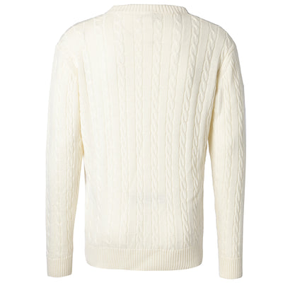 Pull Devon Blanc unisexe - image 2