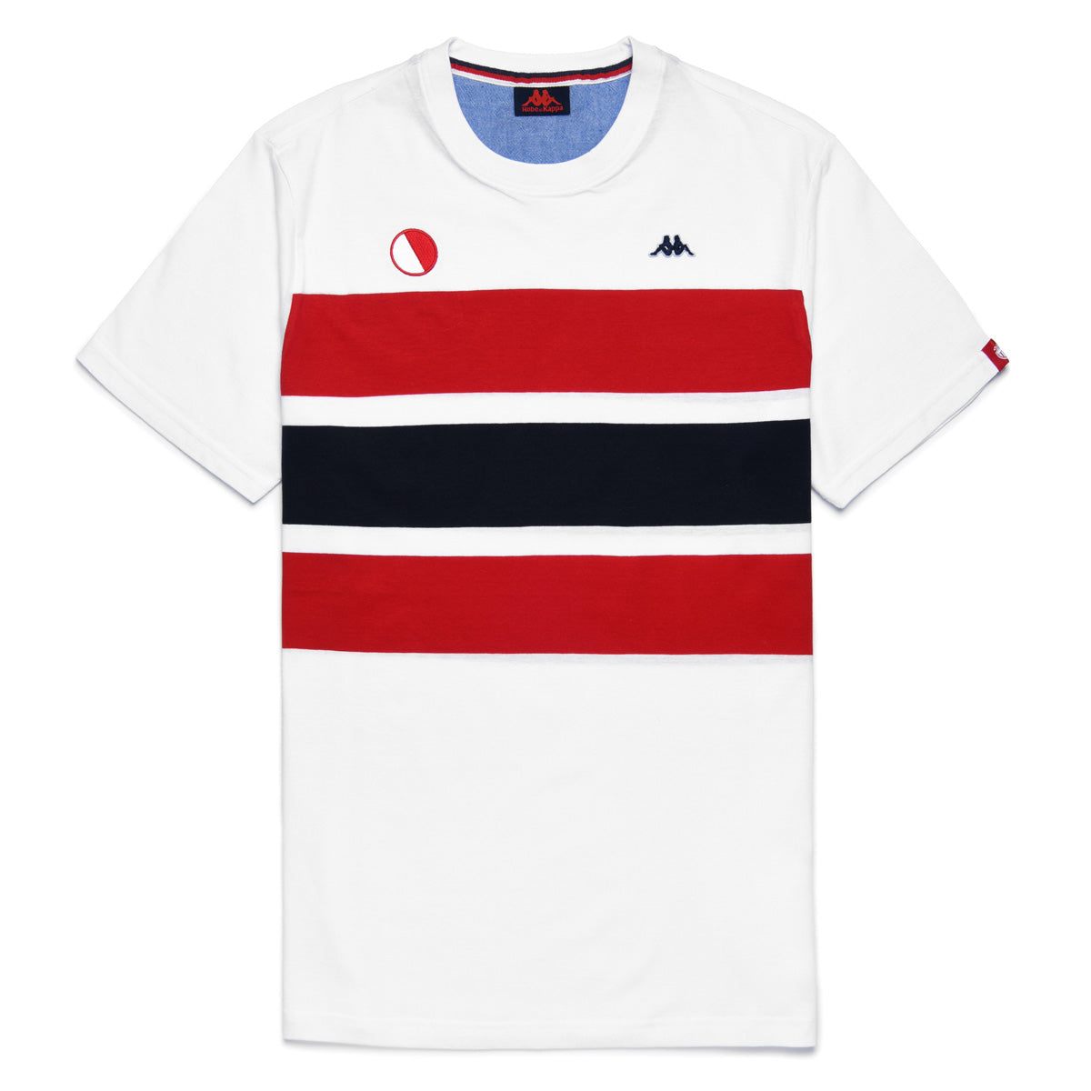 T-shirt Pierre Robe Di Kappa - As Monaco 2022 blanc homme - Image 1