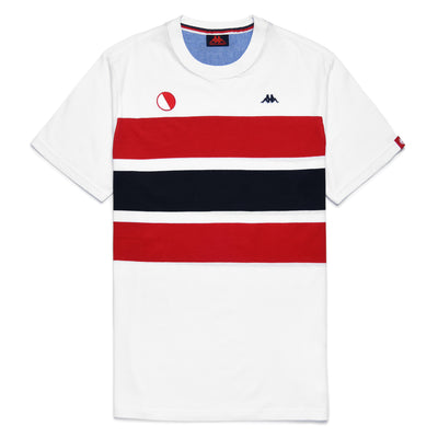 T-shirt Pierre Robe Di Kappa - As Monaco 2022 blanc homme - Image 1