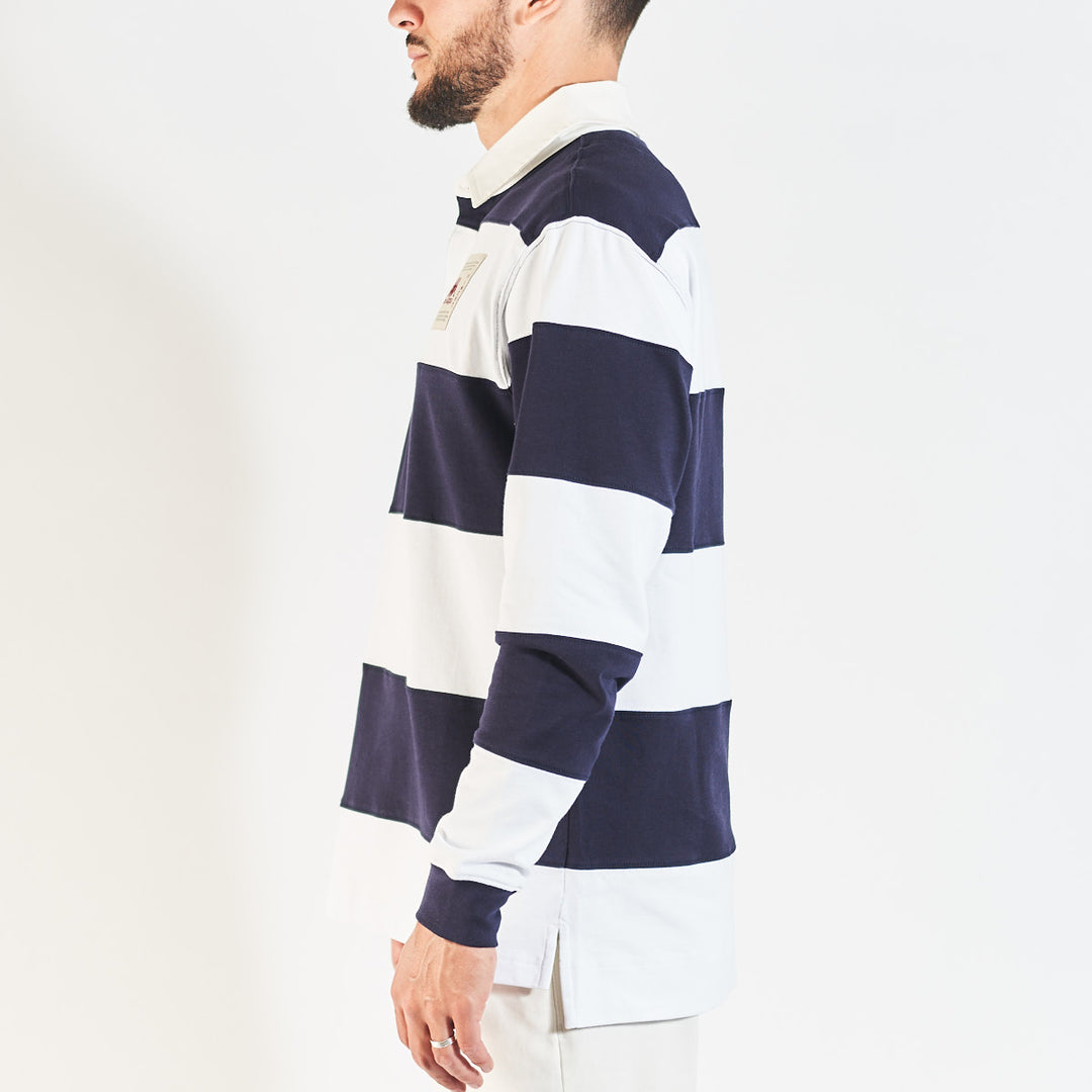 Polo Halyf Robe di Kappa blanc unisexe - Image 2