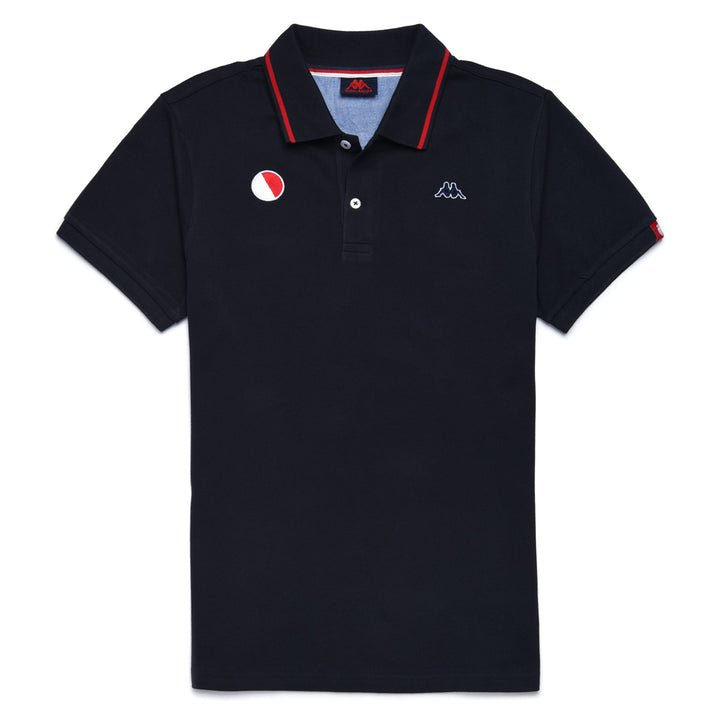Polo Len Robe Di Kappa - As Monaco 2022 bleu homme - Image 1