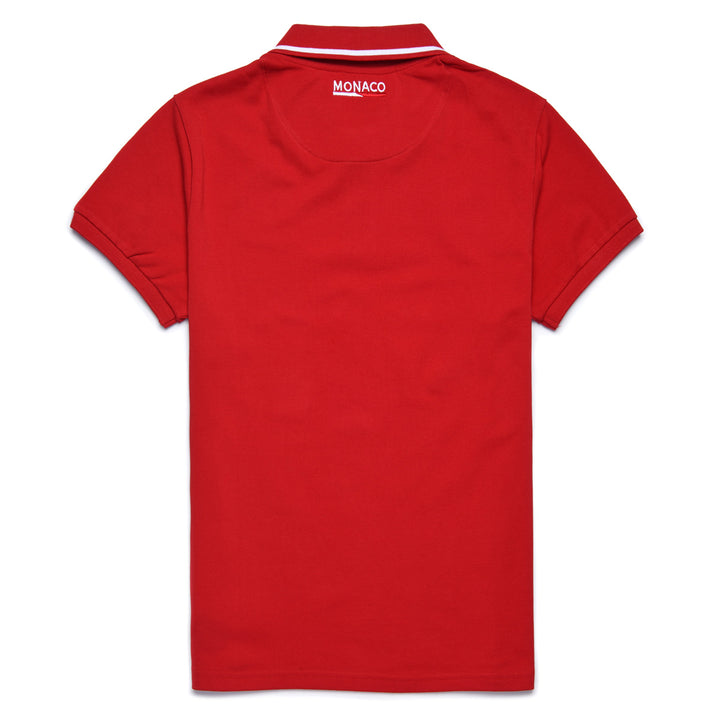 Polo Len Robe Di Kappa - As Monaco 2022 rouge homme - Image 2