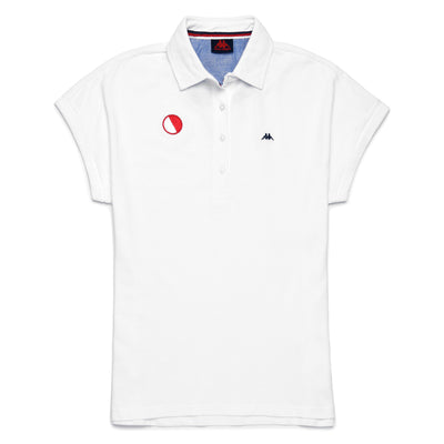 Polo Lyriq Robe Di Kappa - As Monaco 2022 blanc femme - Image 1
