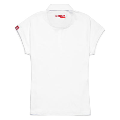 Polo Lyriq Robe Di Kappa - As Monaco 2022 blanc femme - Image 2