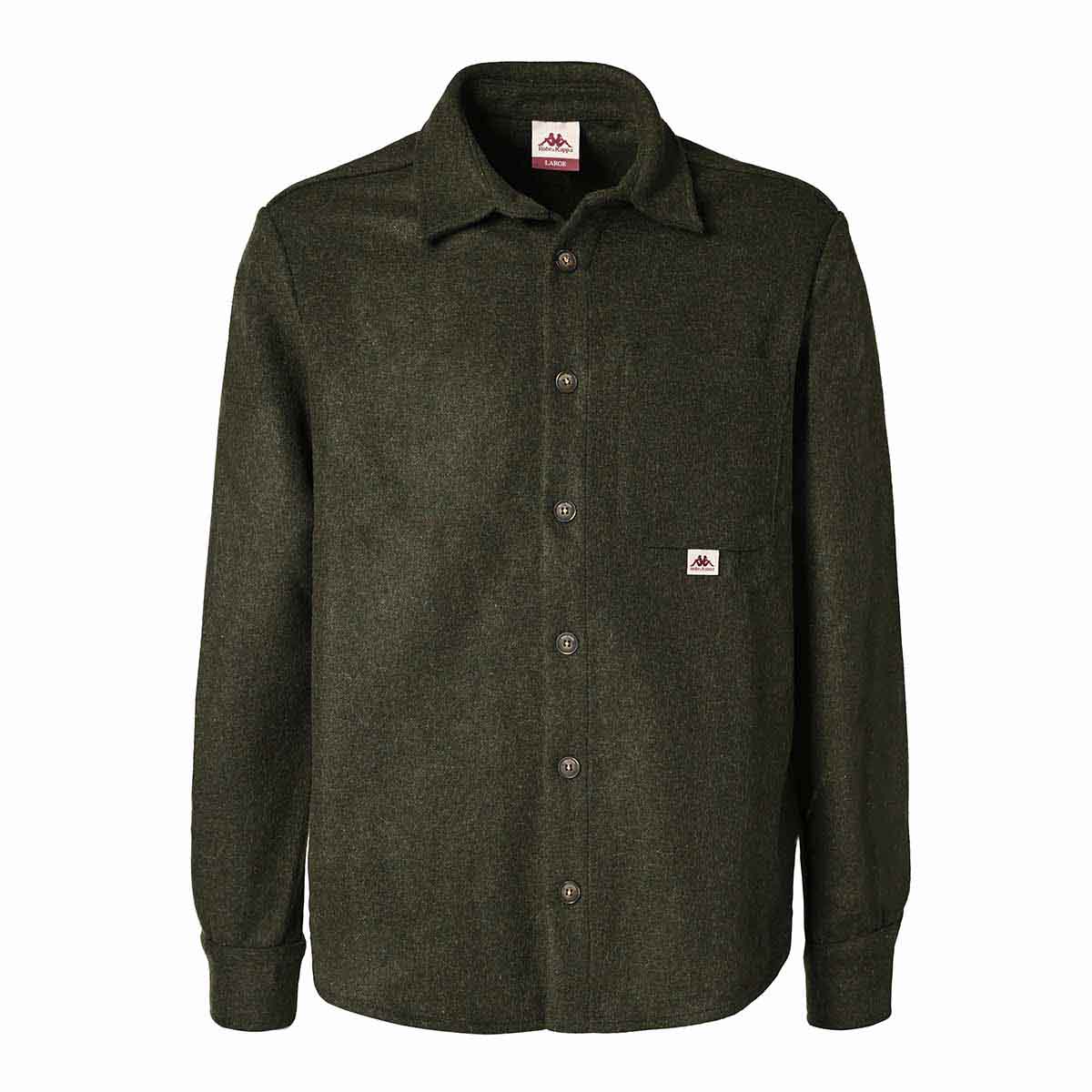 Chemise unisexe Bunda Robe di Kappa Vert