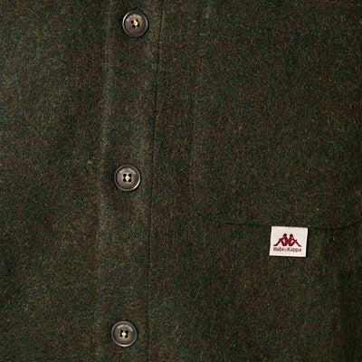 Chemise unisexe Bunda Robe di Kappa Vert