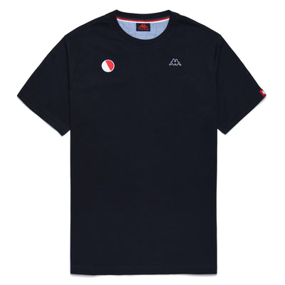 T-shirt Luc Robe Di Kappa - As Monaco 2022 bleu homme - Image 1