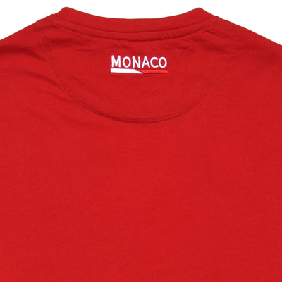 T-shirt Luc Robe Di Kappa - As Monaco 2022 rouge homme - Image 3