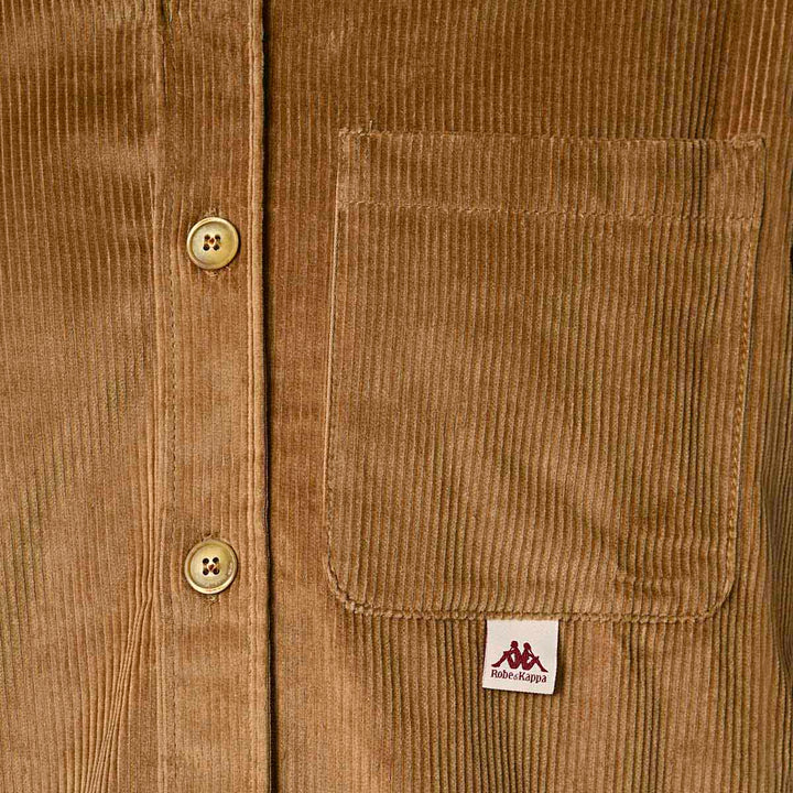 Chemise Elgafar Robe di Kappa Marron Unisexe