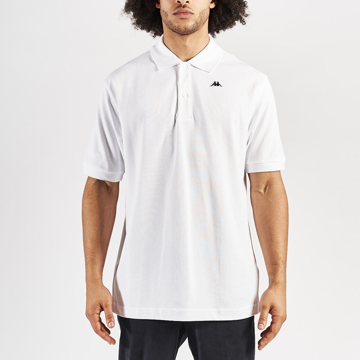 Polo Aarau Robe di Kappa Blanc Homme - Image 1