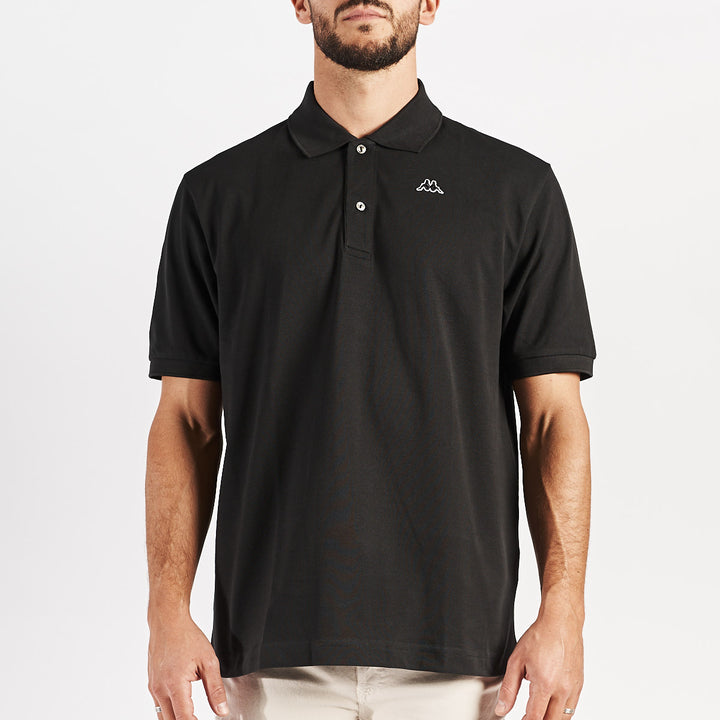 Polo Aarau Robe di Kappa Noir Homme - Image 1