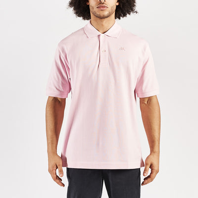 Polo Aarau Robe di Kappa Rose Homme - Image 1