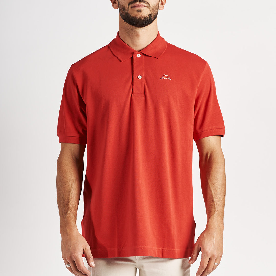 Polo Aarau Robe di Kappa rouge homme - Image 1