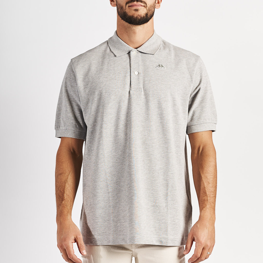 Polo Aarau Robe di Kappa Gris Homme - Image 1