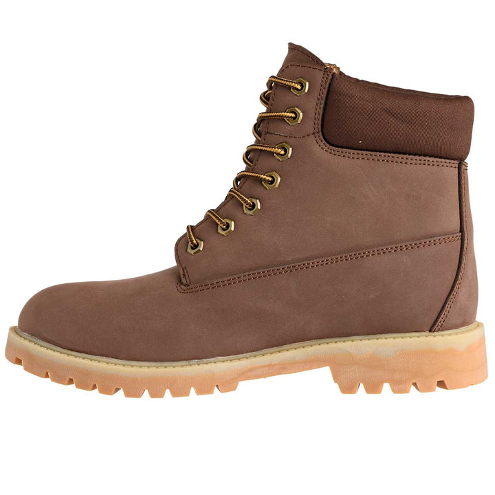 Boots Timbs Robe di Kappa Marron Unisexe