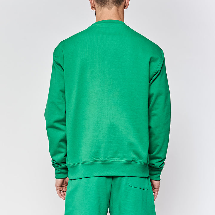 Sweatshirt Grevan Robe di Kappa Vert Unisexe