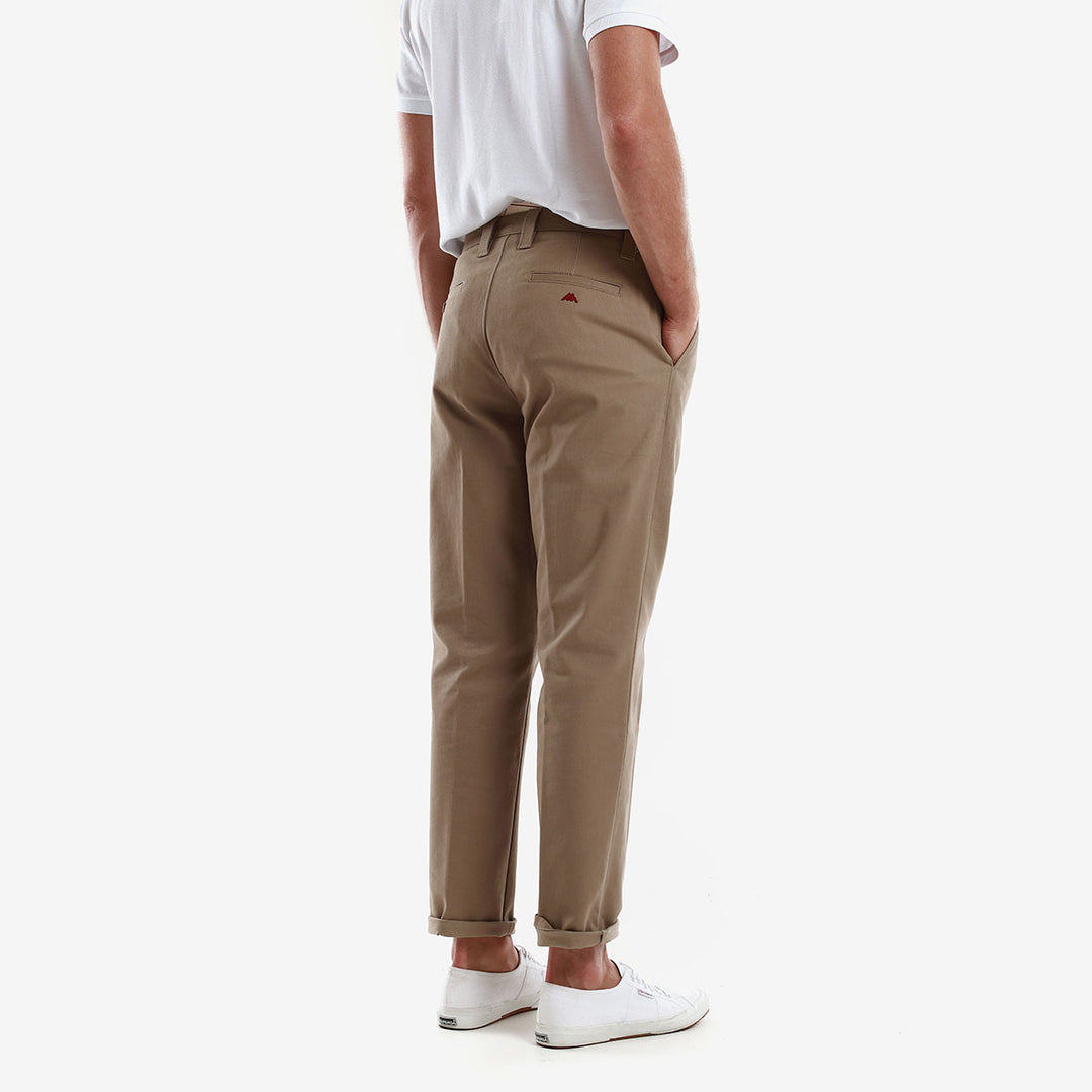Robe di Kappa Pantalon Brax Beige porté dos