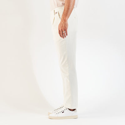 Pantalon Brax Robe di Kappa Blanc Unisexe - Image 2