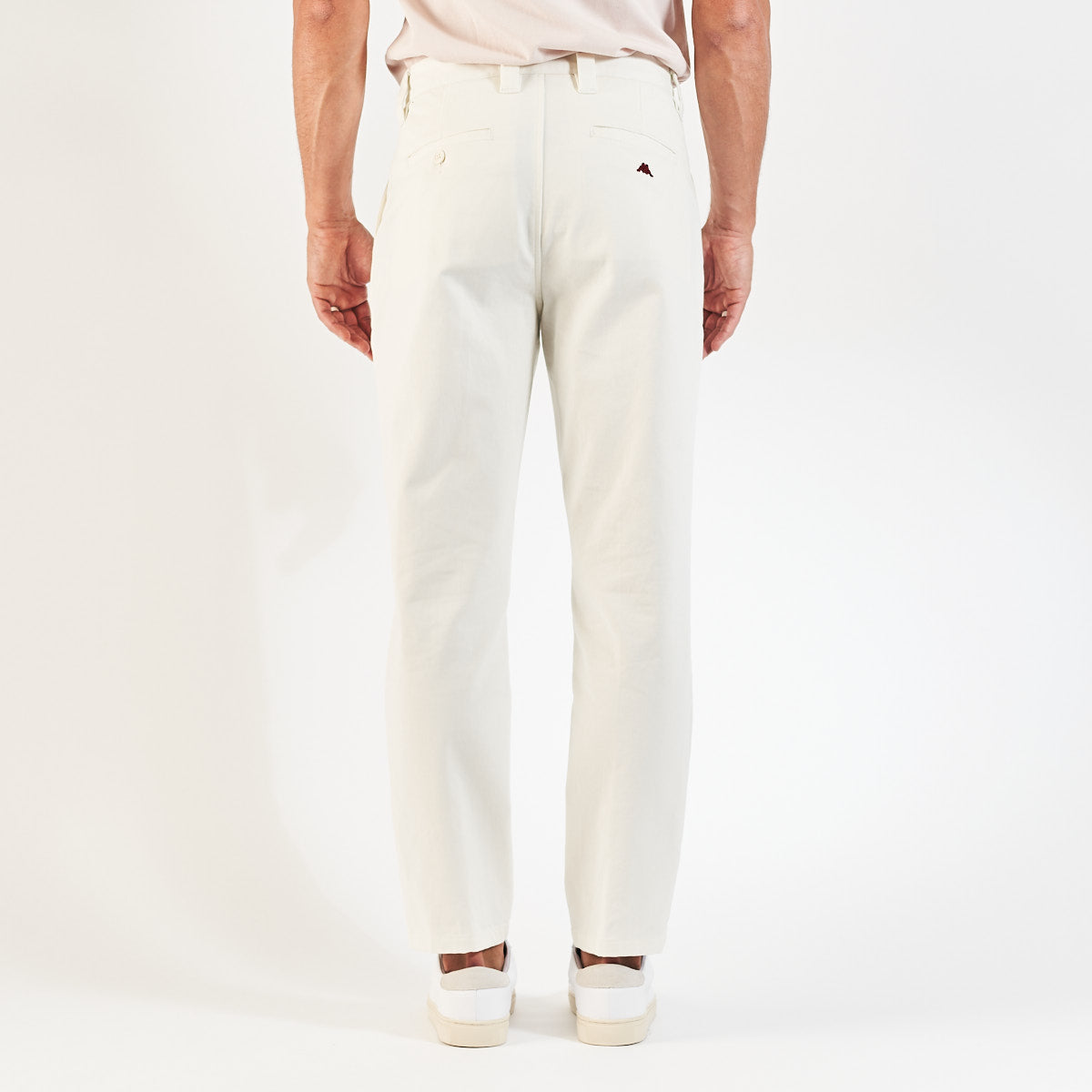 Pantalon Brax Robe di Kappa Blanc Unisexe - Image 3