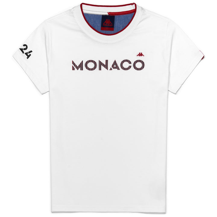 T-shirt femme Alize Robe di Kappa - As Monaco 2023 Blanc