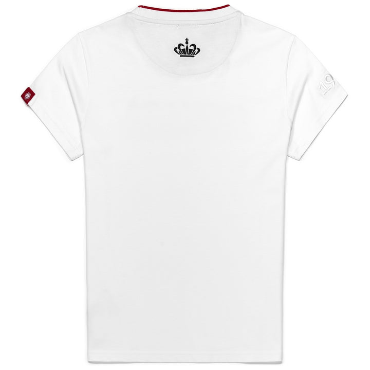 T-shirt femme Alize Robe di Kappa - As Monaco 2023 Blanc