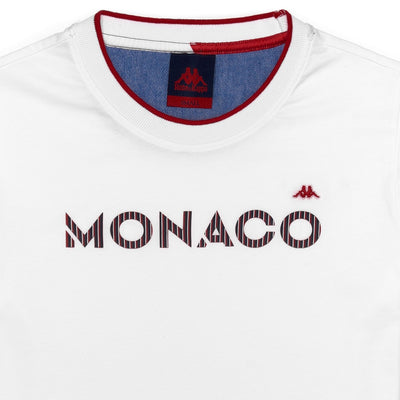 T-shirt femme Alize Robe di Kappa - As Monaco 2023 Blanc