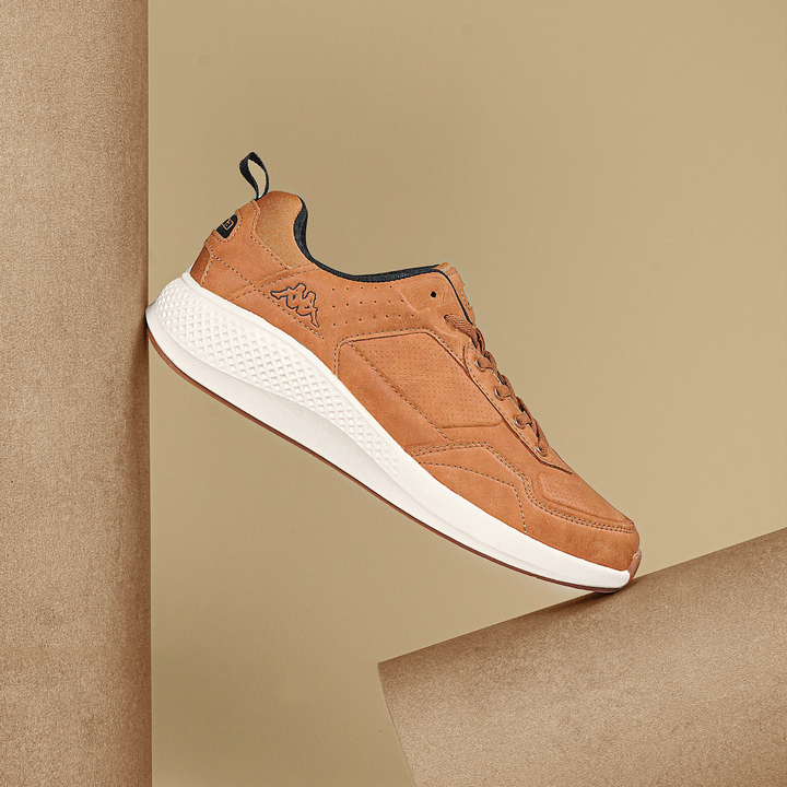 Baskets Adrin Camel Homme