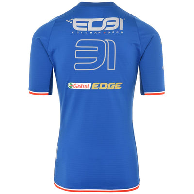 Maillot Kombat pro BWT Alpine F1 Team Bleu Homme - Image 4